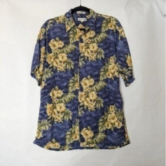 Pierre Cardin Shirt Hawaiian - Picture 1 of 5